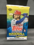 Factory Sealed 2020 Topps Baseball Update Series Hobby 14 Card Pack