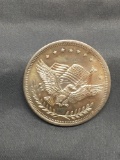 Eagle Style Vintage 1 Ounce .999 Fine Silver Bullion Round