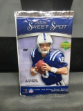 Factory Sealed Upper Deck 2005 Sweet Spot NFL Football 4 Card Pack - Aaron Rodgers RC Auto?