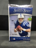 Factory Sealed Upper Deck 2005 Sweet Spot NFL Football 4 Card Pack - Aaron Rodgers RC Auto?