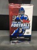 Factory Sealed Topps 2004 NFL Football Hobby 10 Card Pack - Ben Roethlisberger RC?