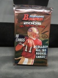 Factory Sealed Bowman 2005 NFL Football Hobby 10 Card Pack - Aaron Rodgers RC?
