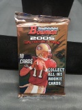 Factory Sealed Bowman 2005 NFL Football Hobby 10 Card Pack - Aaron Rodgers RC?