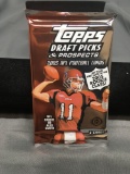 Factory Sealed Topps 2005 Draft Picks & Prospects NFL Football Hobby 5 Card Pack - Rodgers RC?