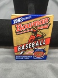 Factory Sealed 1993 Bowman MLB Baseball 14 Card Pack - DEREK JETER RC?