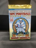 HIGH END - Factory Sealed 2000 Pacific Omega NFL Football 6 Card Pack - Tom Brady RC/Auto?