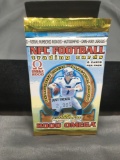 HIGH END - Factory Sealed 2000 Pacific Omega NFL Football 6 Card Pack - Tom Brady RC/Auto?