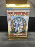 HIGH END - Factory Sealed 2000 Pacific Omega NFL Football 6 Card Pack - Tom Brady RC/Auto?