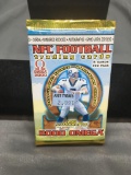 HIGH END - Factory Sealed 2000 Pacific Omega NFL Football 6 Card Pack - Tom Brady RC/Auto?