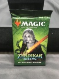 Factory Sealed MTG Magic The Gathering Zendikar Rising 15 Card Draft Booster Pack