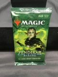 Factory Sealed MTG Magic The Gathering Zendikar Rising 15 Card Draft Booster Pack