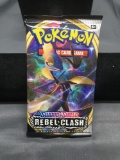 Factory Sealed Pokemon Sword & Shield Rebel Clash 10 Trading Card Booster Pack