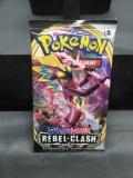 Factory Sealed Pokemon Sword & Shield Rebel Clash 10 Trading Card Booster Pack