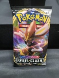 Factory Sealed Pokemon Sword & Shield Rebel Clash 10 Trading Card Booster Pack