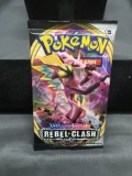 Factory Sealed Pokemon Sword & Shield Rebel Clash 10 Trading Card Booster Pack