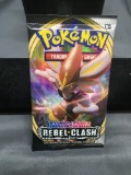 Factory Sealed Pokemon Sword & Shield Rebel Clash 10 Trading Card Booster Pack