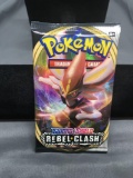 Factory Sealed Pokemon Sword & Shield Rebel Clash 10 Trading Card Booster Pack