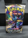 Factory Sealed Pokemon Sword & Shield Rebel Clash 10 Trading Card Booster Pack