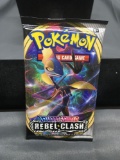 Factory Sealed Pokemon Sword & Shield Rebel Clash 10 Trading Card Booster Pack