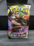 Factory Sealed Pokemon Sword & Shield Rebel Clash 10 Trading Card Booster Pack