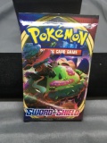 Factory Sealed Pokemon Sword & Shield Base 10 Trading Card Booster Pack