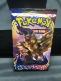 Factory Sealed Pokemon Sword & Shield Base 10 Trading Card Booster Pack