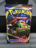 Factory Sealed Pokemon Sword & Shield Base 10 Trading Card Booster Pack