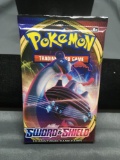 Factory Sealed Pokemon Sword & Shield Base 10 Trading Card Booster Pack