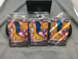 Lot of 3 Factory Sealed Champions Path Charizard V Promo Cards