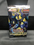 Factory Sealed Konami Yugioh Yu-Gi-Oh! 1st Edition English Phantom Rage 9 Card Booster Pack