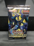 Factory Sealed Konami Yugioh Yu-Gi-Oh! 1st Edition English Phantom Rage 9 Card Booster Pack