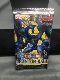 Factory Sealed Konami Yugioh Yu-Gi-Oh! 1st Edition English Phantom Rage 9 Card Booster Pack