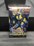 Factory Sealed Konami Yugioh Yu-Gi-Oh! 1st Edition English Phantom Rage 9 Card Booster Pack