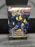 Factory Sealed Konami Yugioh Yu-Gi-Oh! 1st Edition English Phantom Rage 9 Card Booster Pack