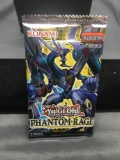Factory Sealed Konami Yugioh Yu-Gi-Oh! 1st Edition English Phantom Rage 9 Card Booster Pack