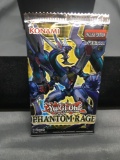 Factory Sealed Konami Yugioh Yu-Gi-Oh! 1st Edition English Phantom Rage 9 Card Booster Pack