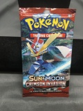 Factory Sealed Pokemon Sun & Moon Crimson Invasion 10 Card Booster Pack