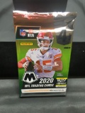 Factory Sealed 2020 Panini Mosaic NFL Football 4 Card Pack - Burrow, Herbert, Tua RC?