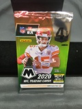 Factory Sealed 2020 Panini Mosaic NFL Football 4 Card Pack - Burrow, Herbert, Tua RC?