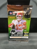 Factory Sealed 2020 Panini Mosaic NFL Football 4 Card Pack - Burrow, Herbert, Tua RC?