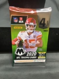 Factory Sealed 2020 Panini Mosaic NFL Football 4 Card Pack - Burrow, Herbert, Tua RC?