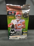 Factory Sealed 2020 Panini Mosaic NFL Football 4 Card Pack - Burrow, Herbert, Tua RC?