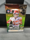 Factory Sealed 2020 Panini Mosaic NFL Football 4 Card Pack - Burrow, Herbert, Tua RC?