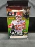 Factory Sealed 2020 Panini Mosaic NFL Football 4 Card Pack - Burrow, Herbert, Tua RC?