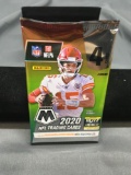 Factory Sealed 2020 Panini Mosaic NFL Football 4 Card Pack - Burrow, Herbert, Tua RC?