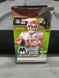 Factory Sealed 2020 Panini Mosaic NFL Football 4 Card Pack - Burrow, Herbert, Tua RC?