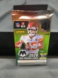 Factory Sealed 2020 Panini Mosaic NFL Football 4 Card Pack - Burrow, Herbert, Tua RC?