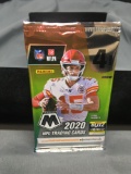 Factory Sealed 2020 Panini Mosaic NFL Football 4 Card Pack - Burrow, Herbert, Tua RC?