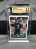 BGS Graded 2012 Topps Russell Wilson Seahawks #165A Rookie Card RC - GEM MINT 9.5