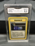 GMA Graded 1999 Pokemon Base Set Unlimited Defender 80/102 - NM-MT 8.5